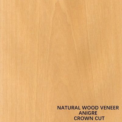 Décoration Faisceau de bois naturel à coupe plate Grain de couronne 0,18-0,55 mm Épaisseur