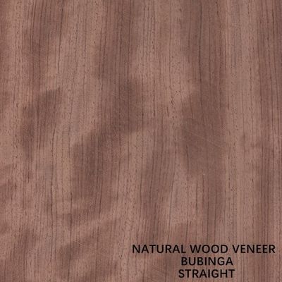 Directement placage naturel en bois de 0.5mm Afrique Bubinga pour des meubles/instruments de musique