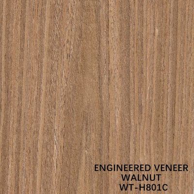 Veneur de bois de noyer reconditionné Grain de couronne à coupe plate pour portes et fenêtres 0,15-0,55 mm d'épaisseur WT-H801C