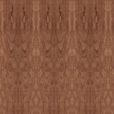 Placage naturel 2440x1220mm en bois de Bubinga de couronne de forces de défense principale de fantaisie de meubles