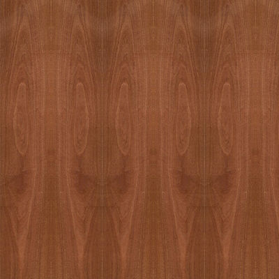 Grain en bois naturel 5/9/12/15/18/25/30mm de couronne de placage de Sapele de contreplaqué de fantaisie