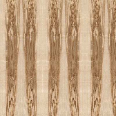 La taille standard de conseil de forces de défense principale d'épaisseur naturelle de fantaisie d'Ash Oliver Wood Veneer Crown Grain 9mm/18mm peut être sans peinture