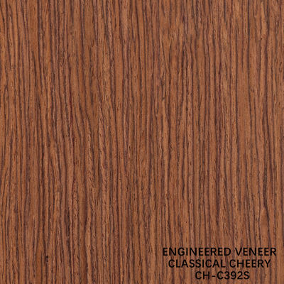392C / 392S Veneur de bois recombiné brun foncé pour décoration vintage