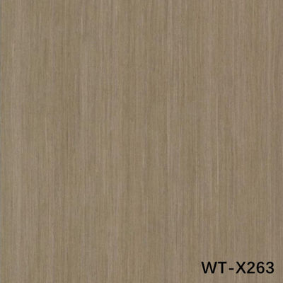 Façade en bois d'ingénierie haut de gamme Noix WT-X263 droite 0,15-0,55 mm épaisseur Taille standard pour la face du cabinet