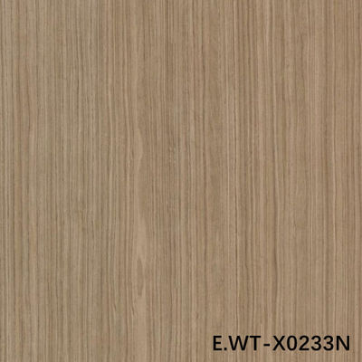 Finition de bois de haute technologie placage de noyer européen E.WT-X0233N Quartier droit brun 0,3 mm pour contreplaqué fantaisie Chine OEM