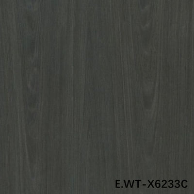 Finition de bois d'ingénierie haut de gamme Veneur de noyer européen E.WT-X6233C Crown Cut Marron foncé 2850mm Taille allongée pour papier peint
