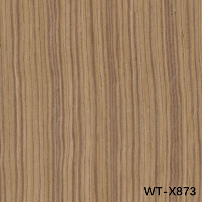 Faisceau de bois artificiel haut de gamme Noix naturelle WT-X873 Grain droit Grain vertical 0,15 mm-0,6 mm Pour les meubles