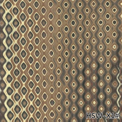 En haute qualité en bois reconstitué, placage carré creux en bois HSW-X1# Texture irrégulière 3100 mm Pour l'usine de décoration hôtelière