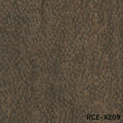 X209 Species rares Veneer de bois artificiel d'épaisseur de 0,55 mm personnalisé