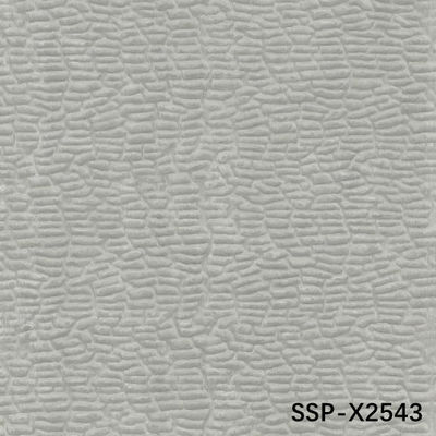Façade en bois d'ingénierie en argent Sapele Pommele personnalisée pour le placard X2543 Longueur 2250mm