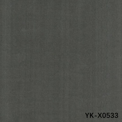 Porte moderne noire en bois d'ingénierie avec placage, design 3100mm, personnalisée, grise Yikate X0533, haut de gamme