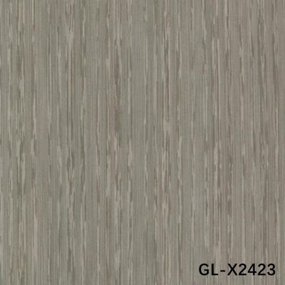 Veneur de bois reconstitué tranche de laiton gris droit découpé 0,15-0,55 mm épaisseur Taille standard 2 * 8 pouces pour la peau de la porte
