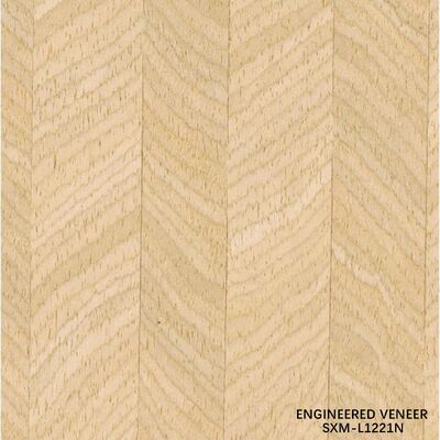 SXM-L1221N Fabrique de placage en bois de texture spéciale Recon En gros placage de haute qualité pour décoration de surface de porte et d'armoire en bois 0,40 mm d'épaisseur